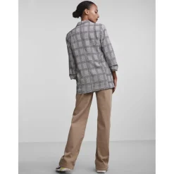 Blazer classique regular fit col à revers noir Lyra