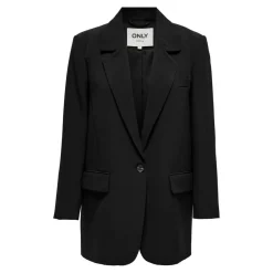 Blazer classique Revers à encoche noir