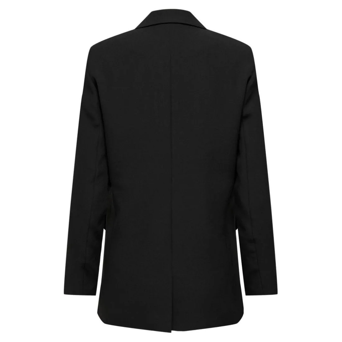 Blazer loose fit col à revers noir Hana