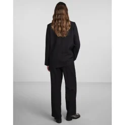 Blazer oversize fit col à revers noir