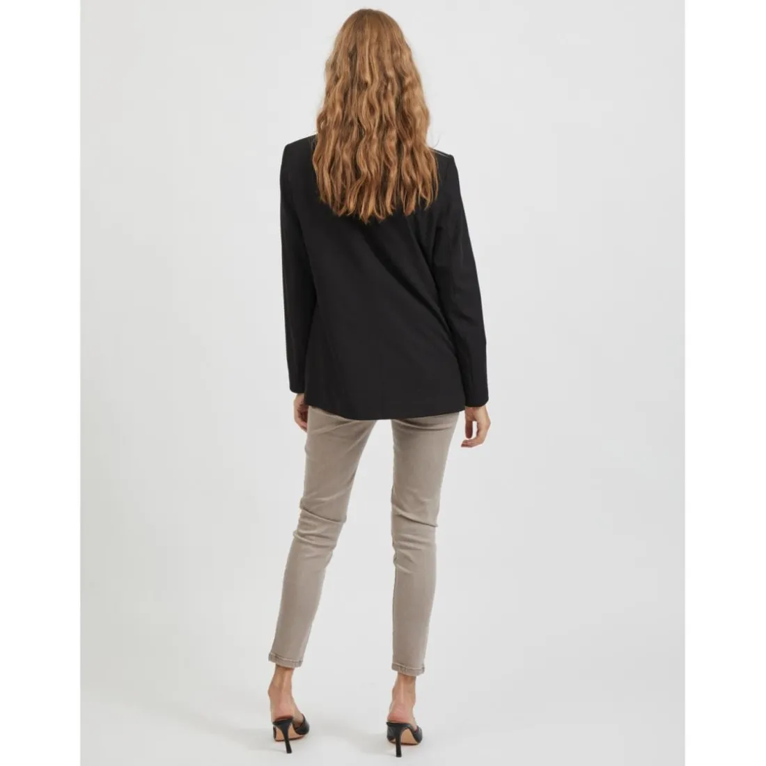 Blazer regular fit noir Louise