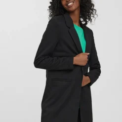 Blazer Regular Fit Revers à encoche noir