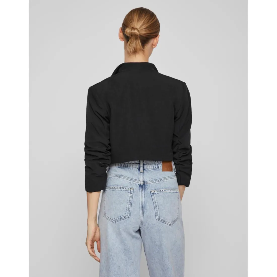 Blazer relaxed fit noir