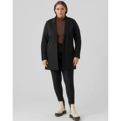 Blazer revers à encoche - Noir