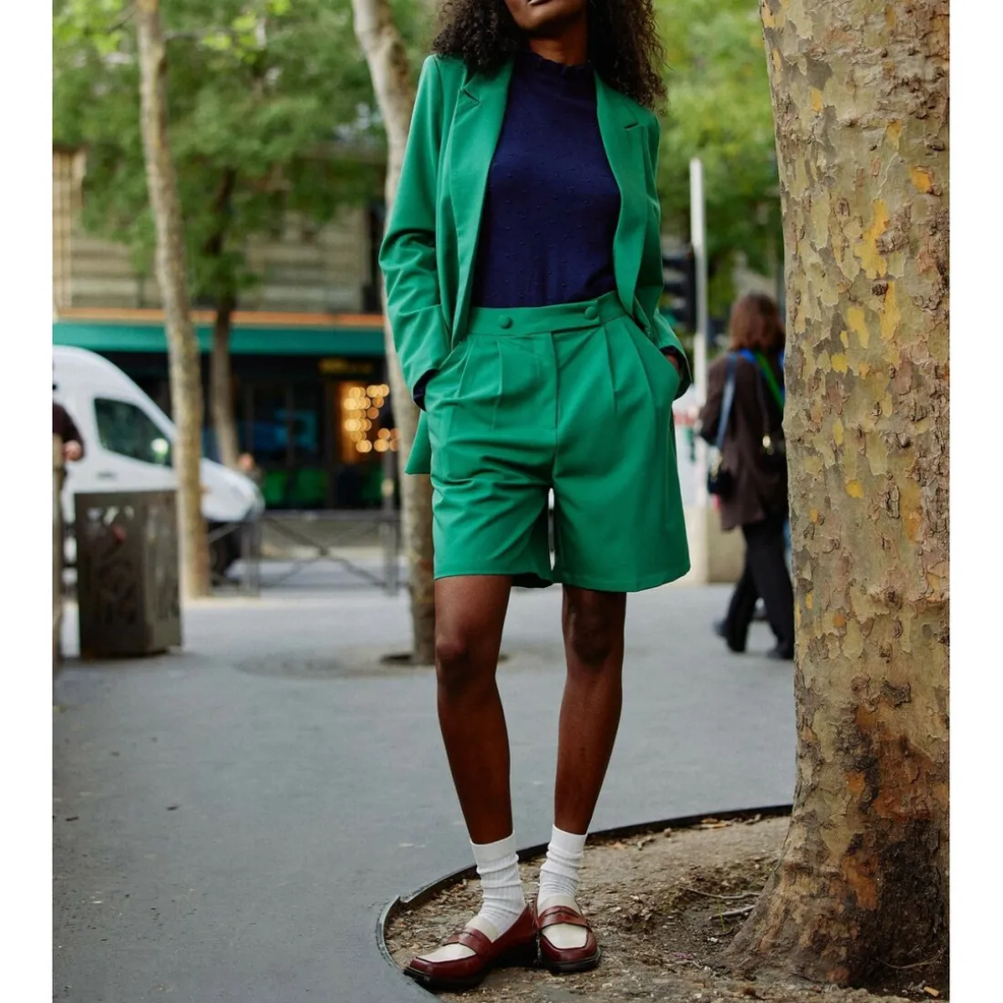 Blazer VIRGY vert