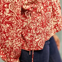 Blouse BERENICE cachemire en viscose