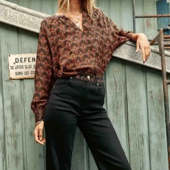 Blouse BONTI romano rouge