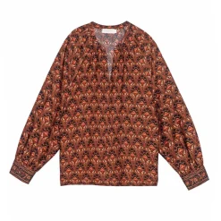 Blouse BONTI romano rouge