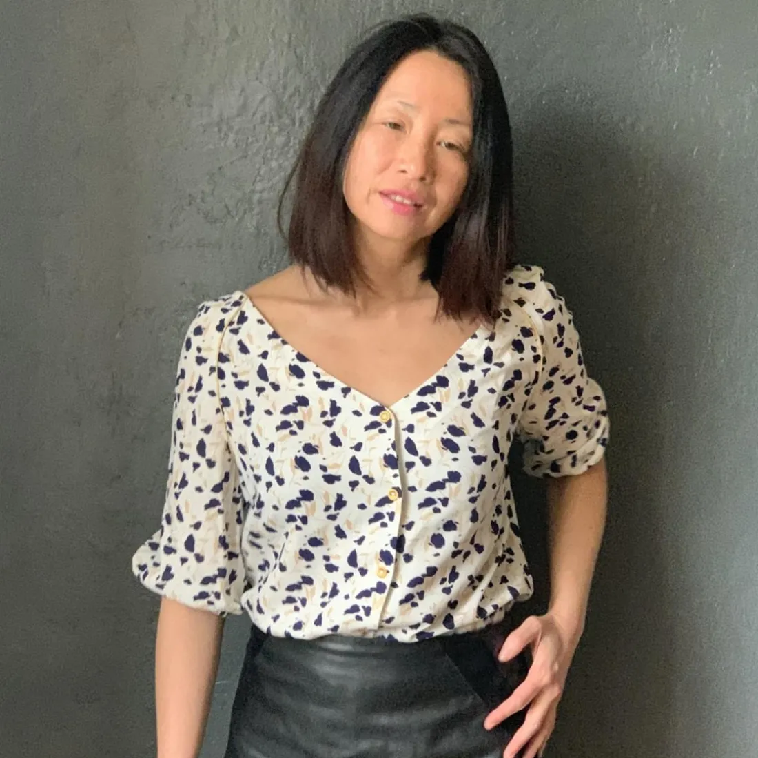 Blouse Daily - Lilly white écru en viscose