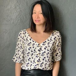 Blouse Daily - Lilly white écru en viscose