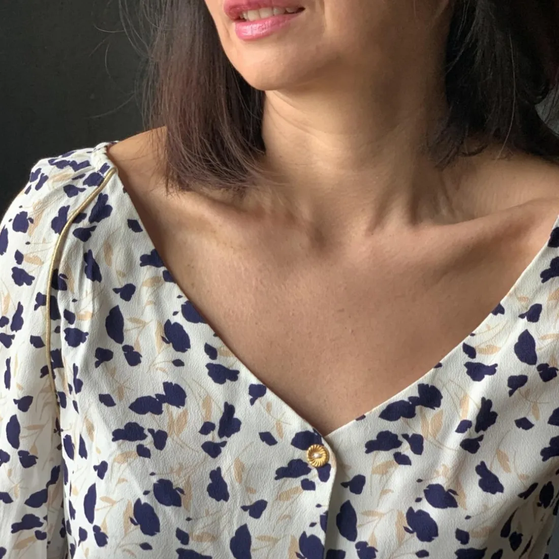 Blouse Daily - Lilly white écru en viscose