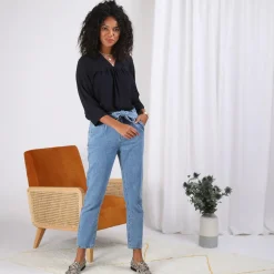 Blouse fluide manches 3/4 Eve