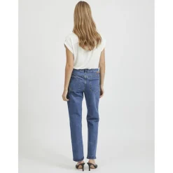 Blouse manches courtes blanc Ava