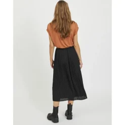 Blouse manches courtes marron Opal
