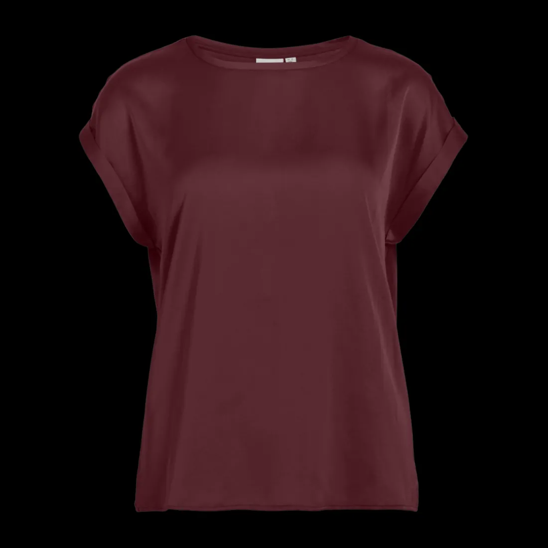 Blouse manches courtes violet Lucy