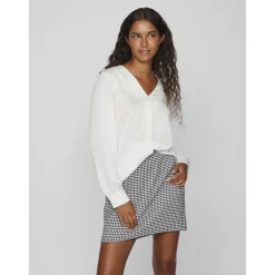 Blouse manches longues blanc Eden