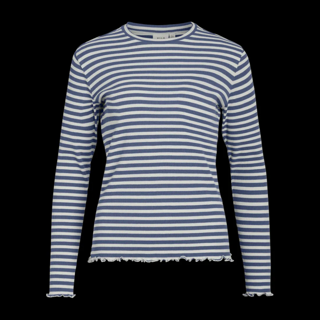 Blouse manches longues bleu