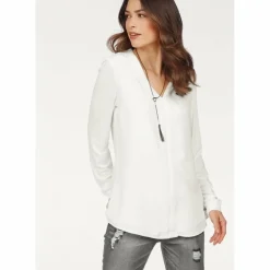 Blouse manches longues femme Laura Scott - Blanc