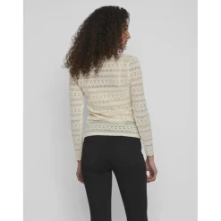 Blouse manches longues gris clair Hazel
