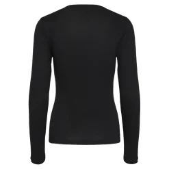 Blouse manches longues Maria noir Nina