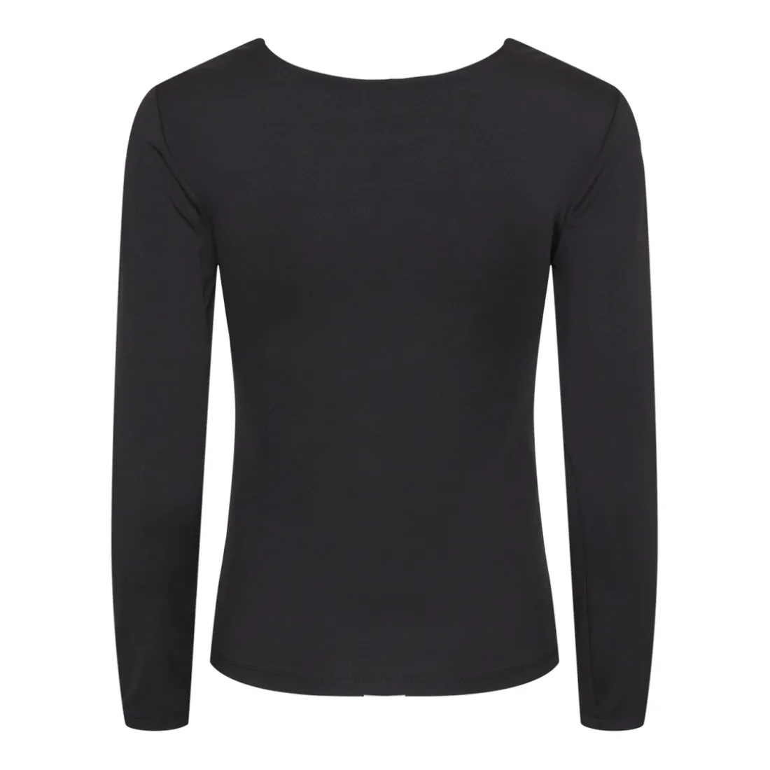 Blouse reversible manches longues Neja noir Maud