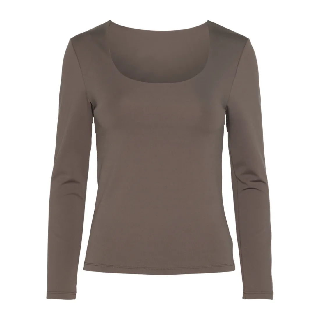 Blouse reversible manches longues Neja gris Lou