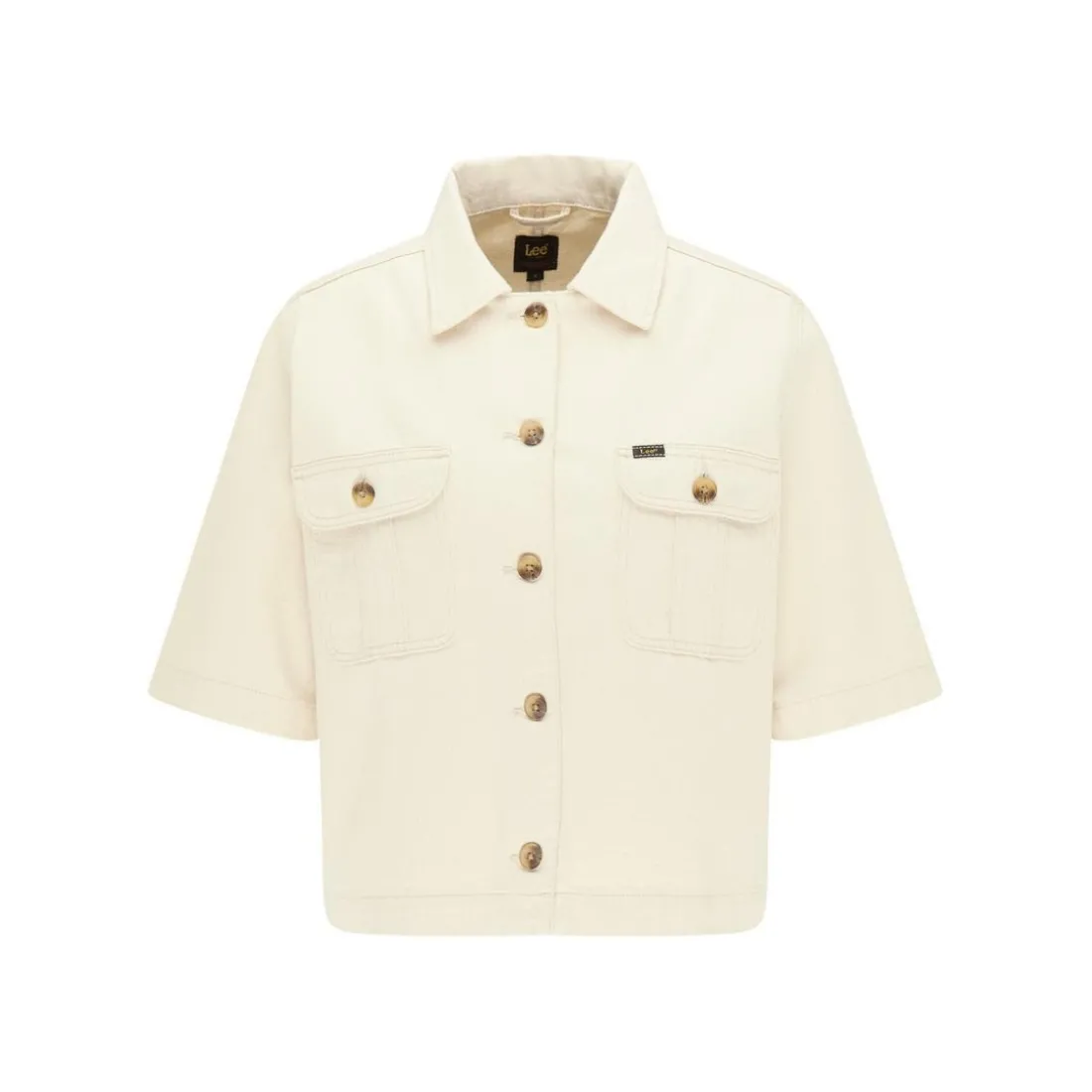 Blouson Femme en Coton écru