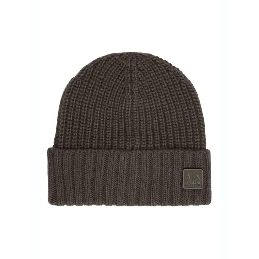 Bonnet homme olive foncé