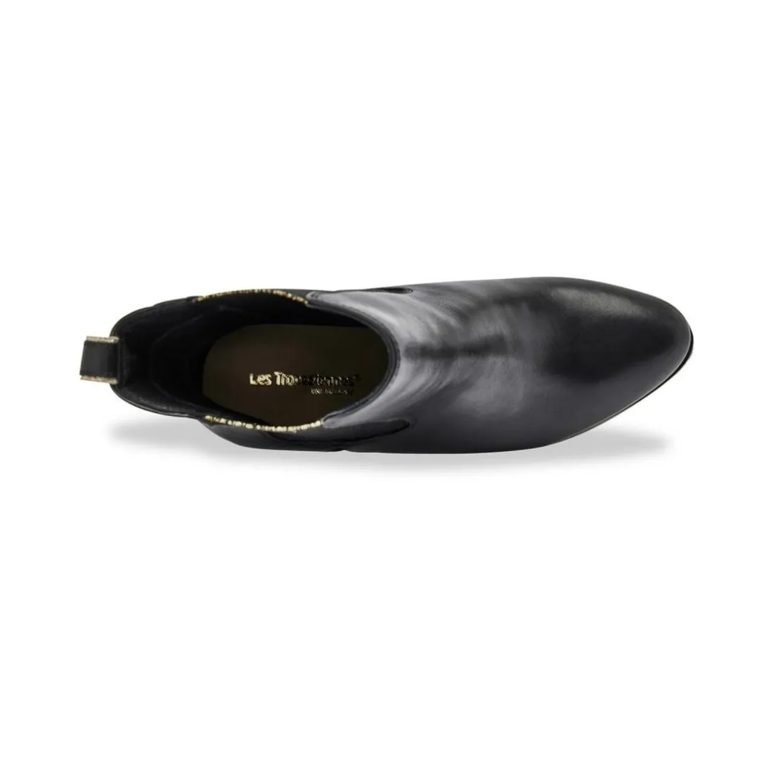 Boots - Noir en cuir