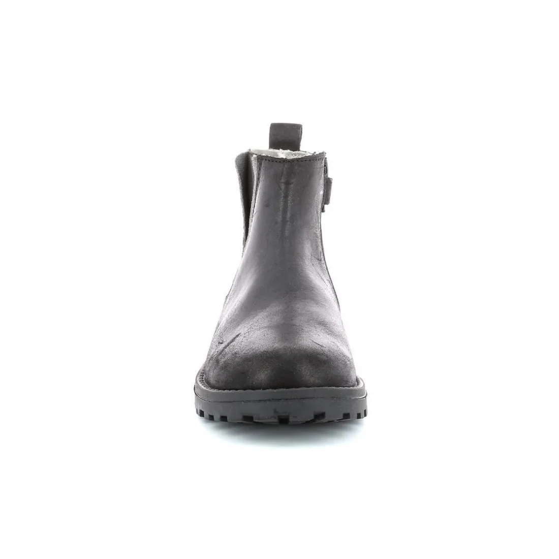 Boots enfant GROOKY Noir en cuir