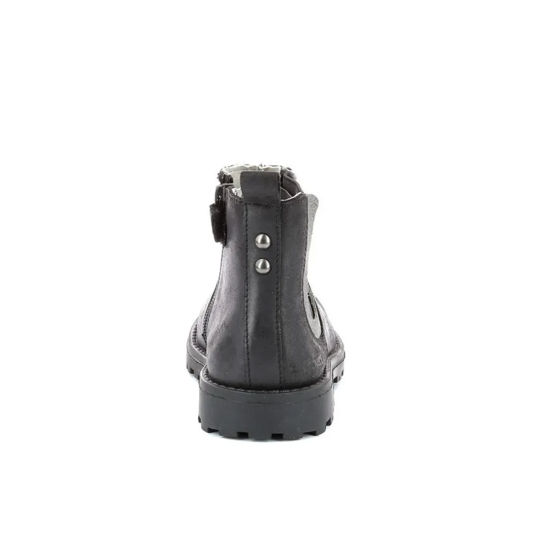 Boots enfant GROOKY Noir en cuir