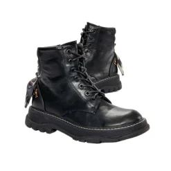 Boots femme noir léopard REVEUSE