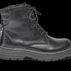 Boots femme noir léopard REVEUSE