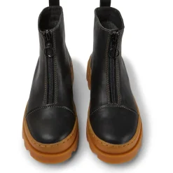 Bottes enfant - Brutus Kids noir en cuir