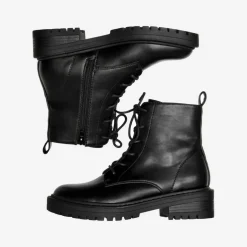 Bottes femme Bout en amande noir Elsie