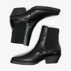 Bottes femme Hauteur cheville noir