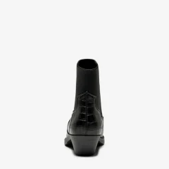 Bottes femme Hauteur cheville noir