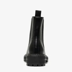 Bottines chelsea femme noir