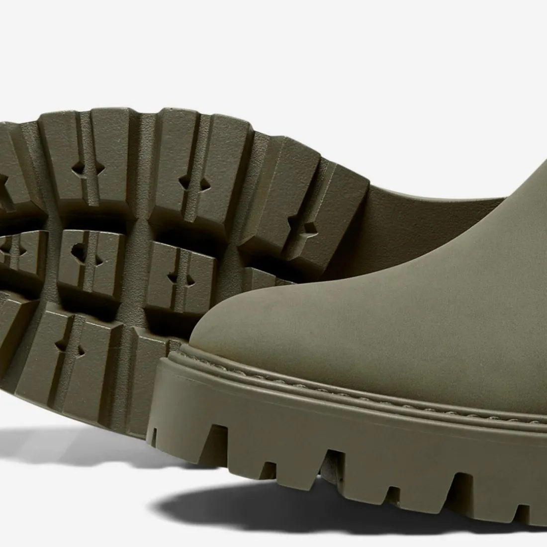 Bottines chelsea femme vert