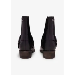 Bottines en cuir Jackson noires Esme