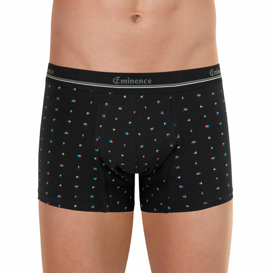 Boxer absorbant Sérénité noir en coton pour homme