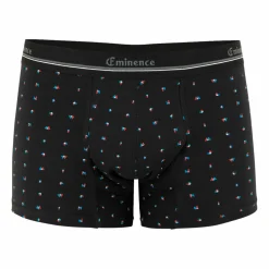 Boxer absorbant Sérénité noir en coton pour homme