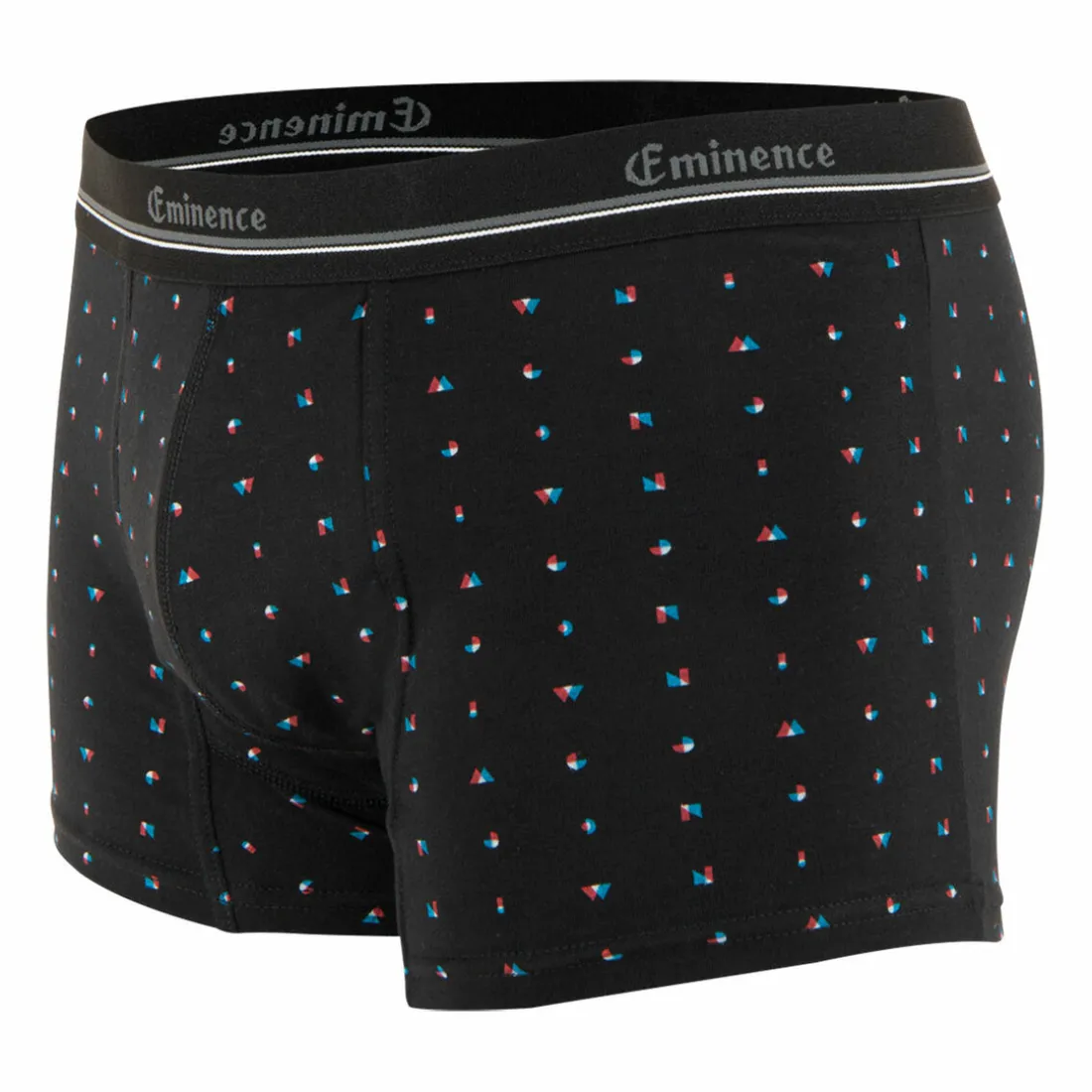 Boxer absorbant Sérénité noir en coton pour homme