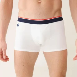 Boxer blanc en coton