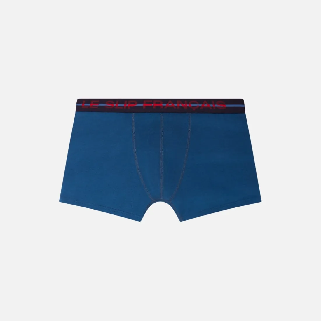 Boxer bleu plongé en coton