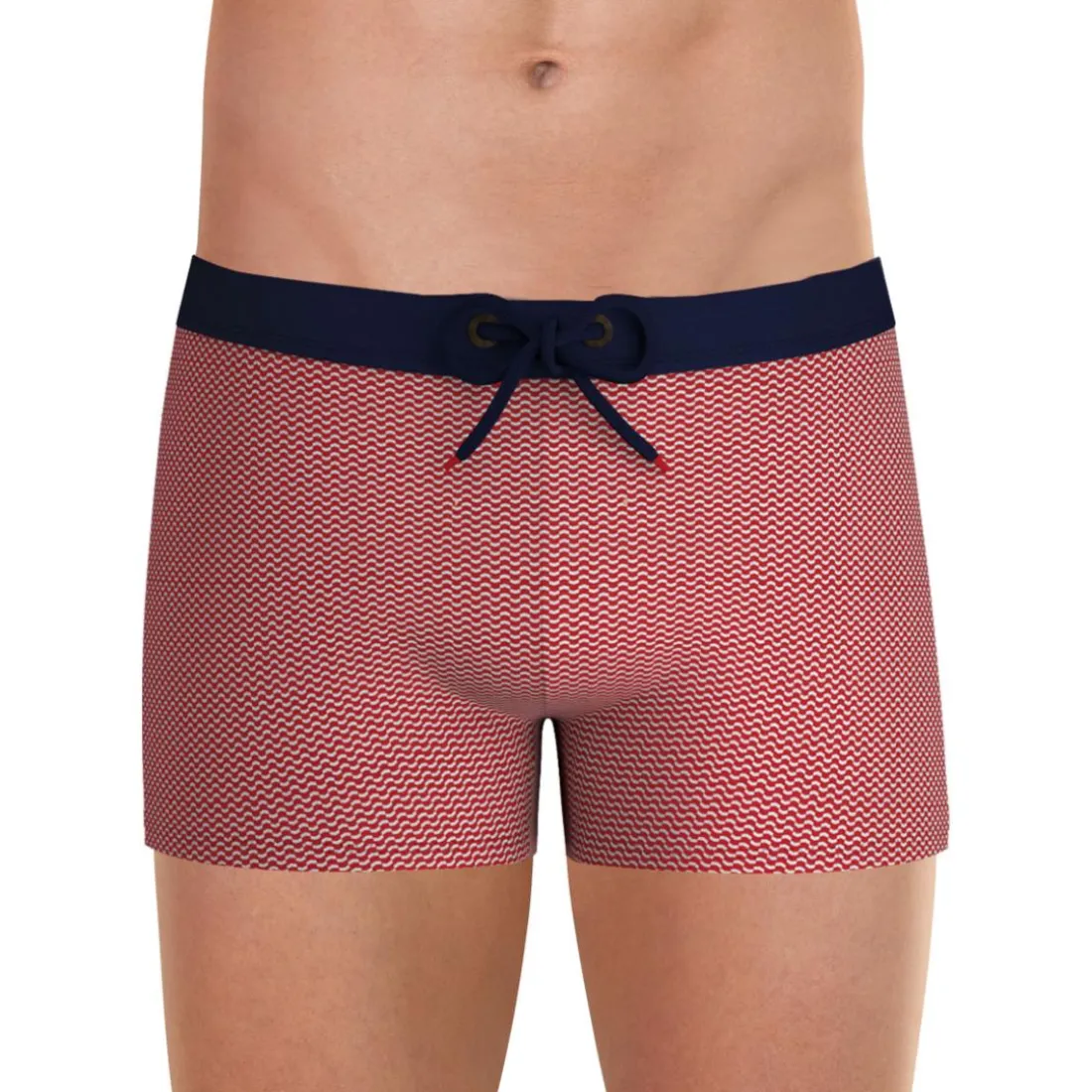 Boxer de bain homme fibres recyclées Fait en France Eminence rouge