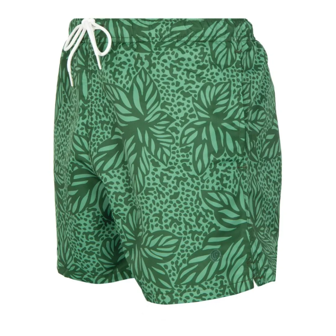 Boxer de bain homme fibres recyclées Trendy Eminence vert