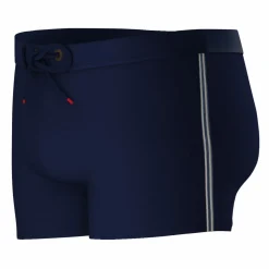 Boxer de bain homme fibres recyclées Fait en France bleu