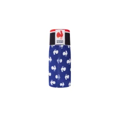 Boxer en coton bleu