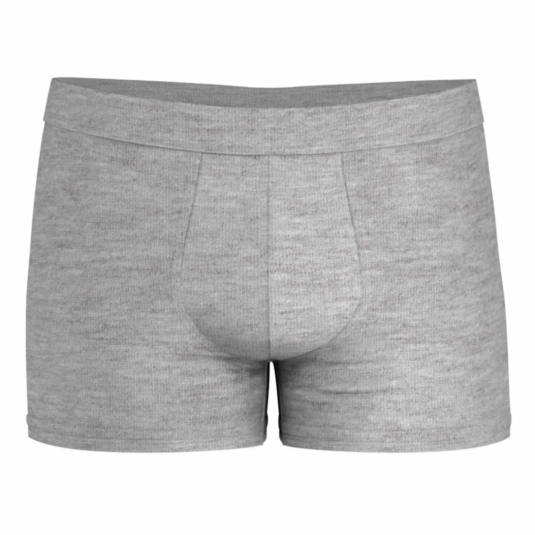 Boxer Fusion gris en coton pour homme